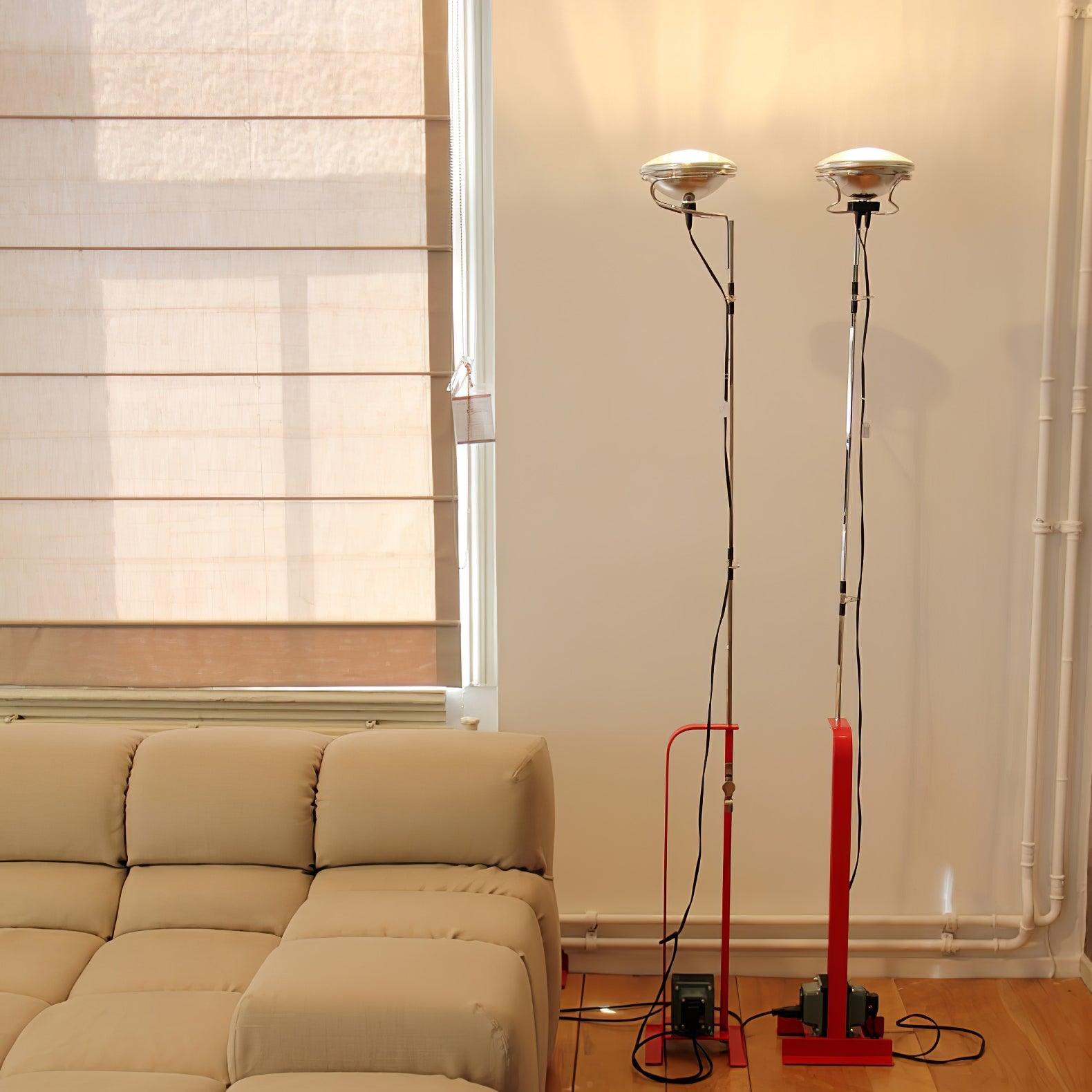 Adjustable LED Floor Lamp | Dimmable, Metal Design & Ideal for Living Room Lighting