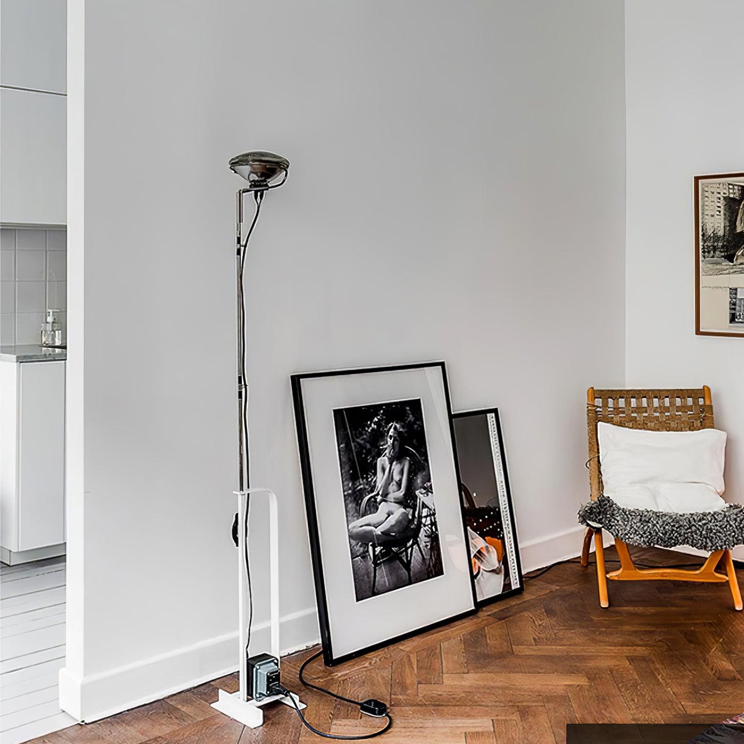 Adjustable LED Floor Lamp | Dimmable, Metal Design & Ideal for Living Room Lighting