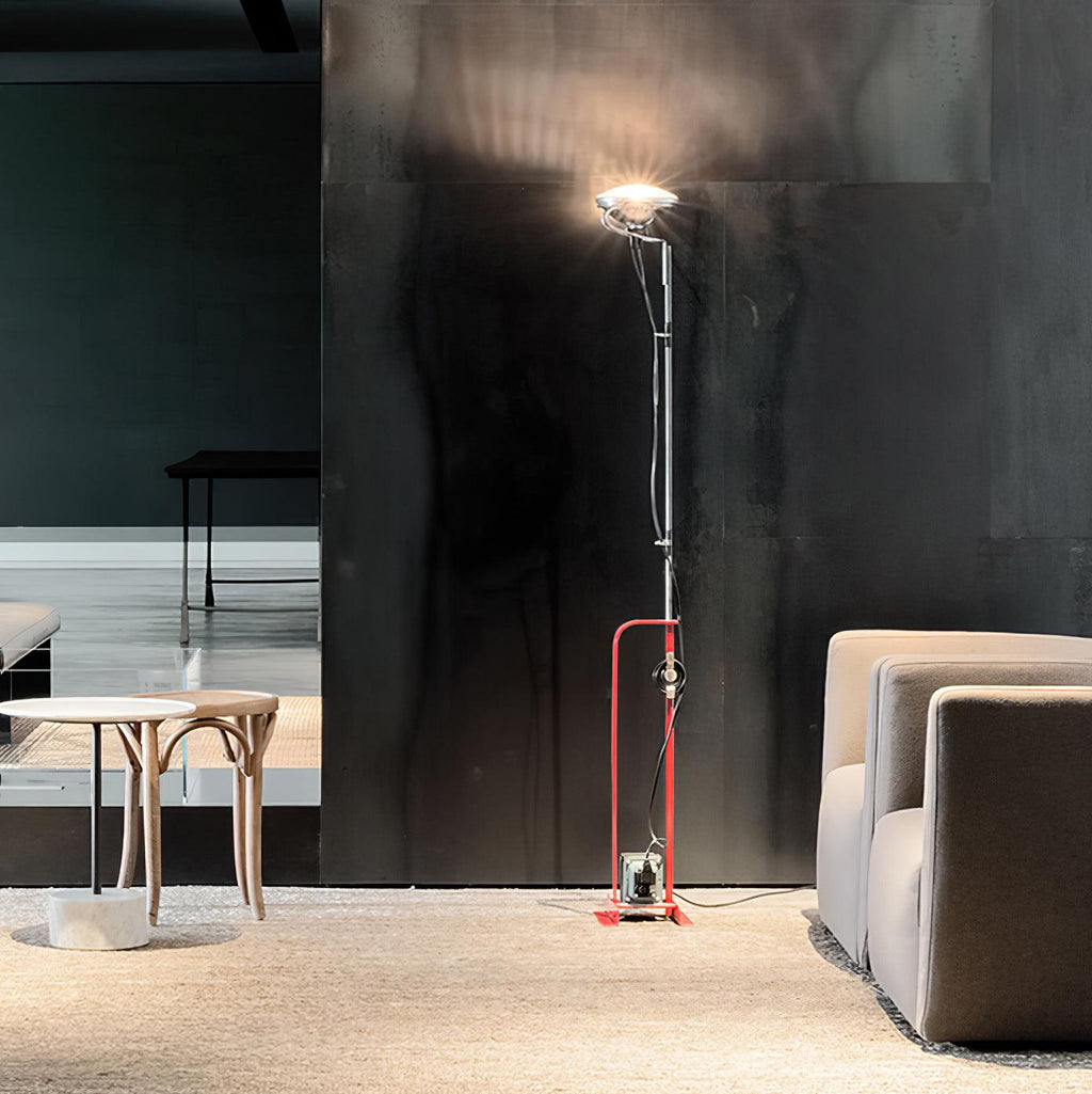 Adjustable LED Floor Lamp | Dimmable, Metal Design & Ideal for Living Room Lighting