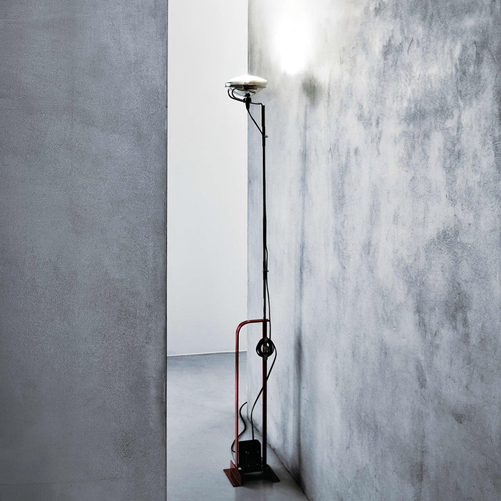 Adjustable LED Floor Lamp | Dimmable, Metal Design & Ideal for Living Room Lighting