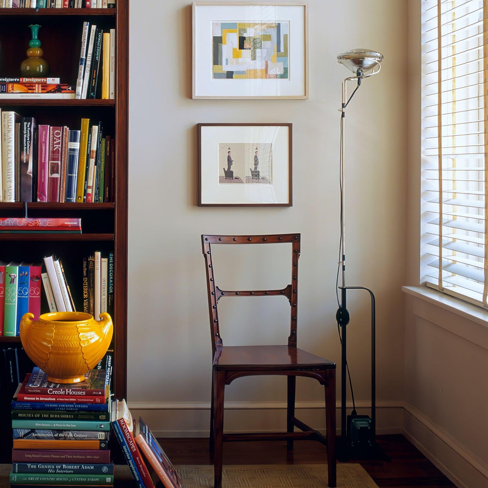 Adjustable LED Floor Lamp | Dimmable, Metal Design & Ideal for Living Room Lighting