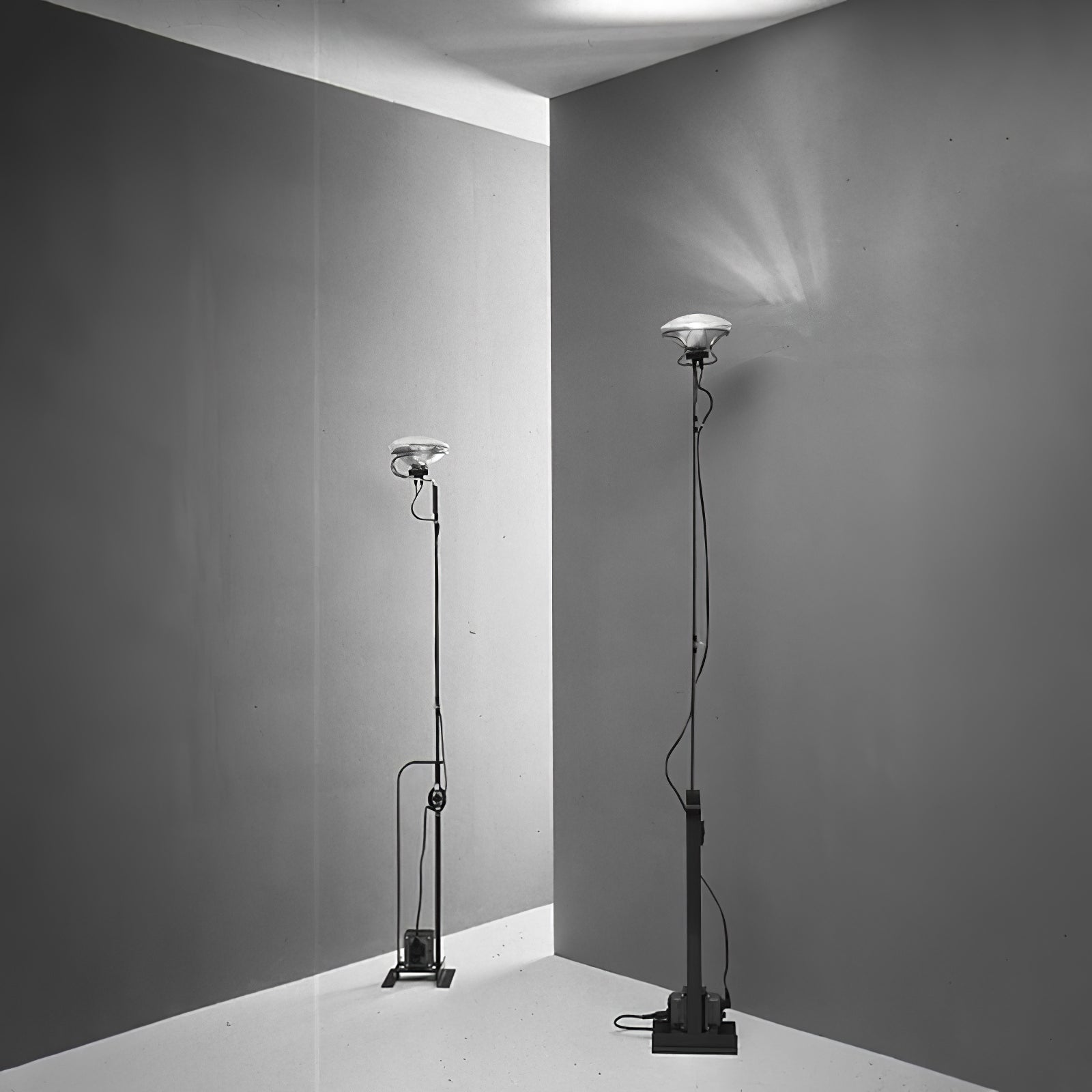 Adjustable LED Floor Lamp | Dimmable, Metal Design & Ideal for Living Room Lighting