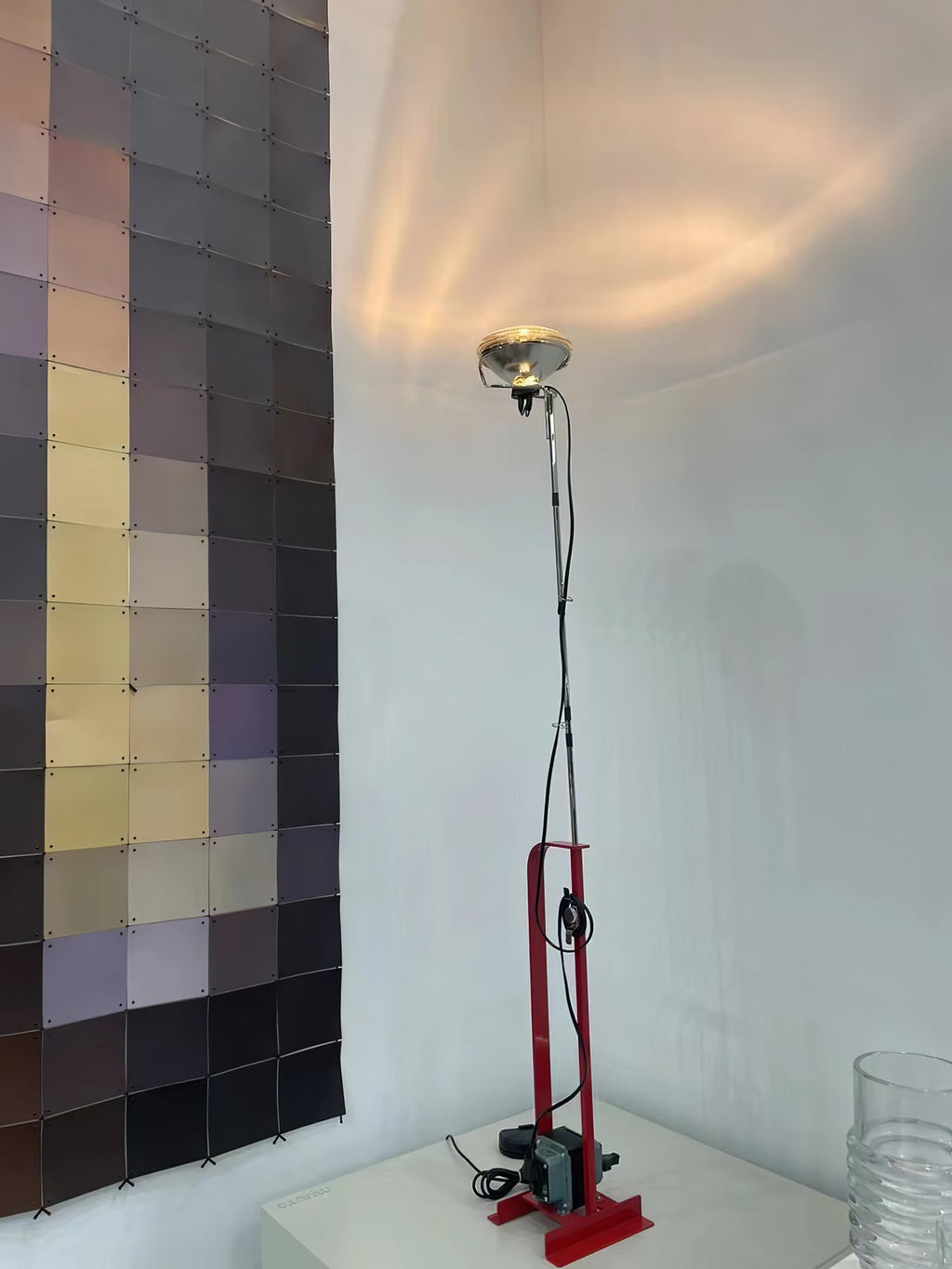 Adjustable LED Floor Lamp | Dimmable, Metal Design & Ideal for Living Room Lighting
