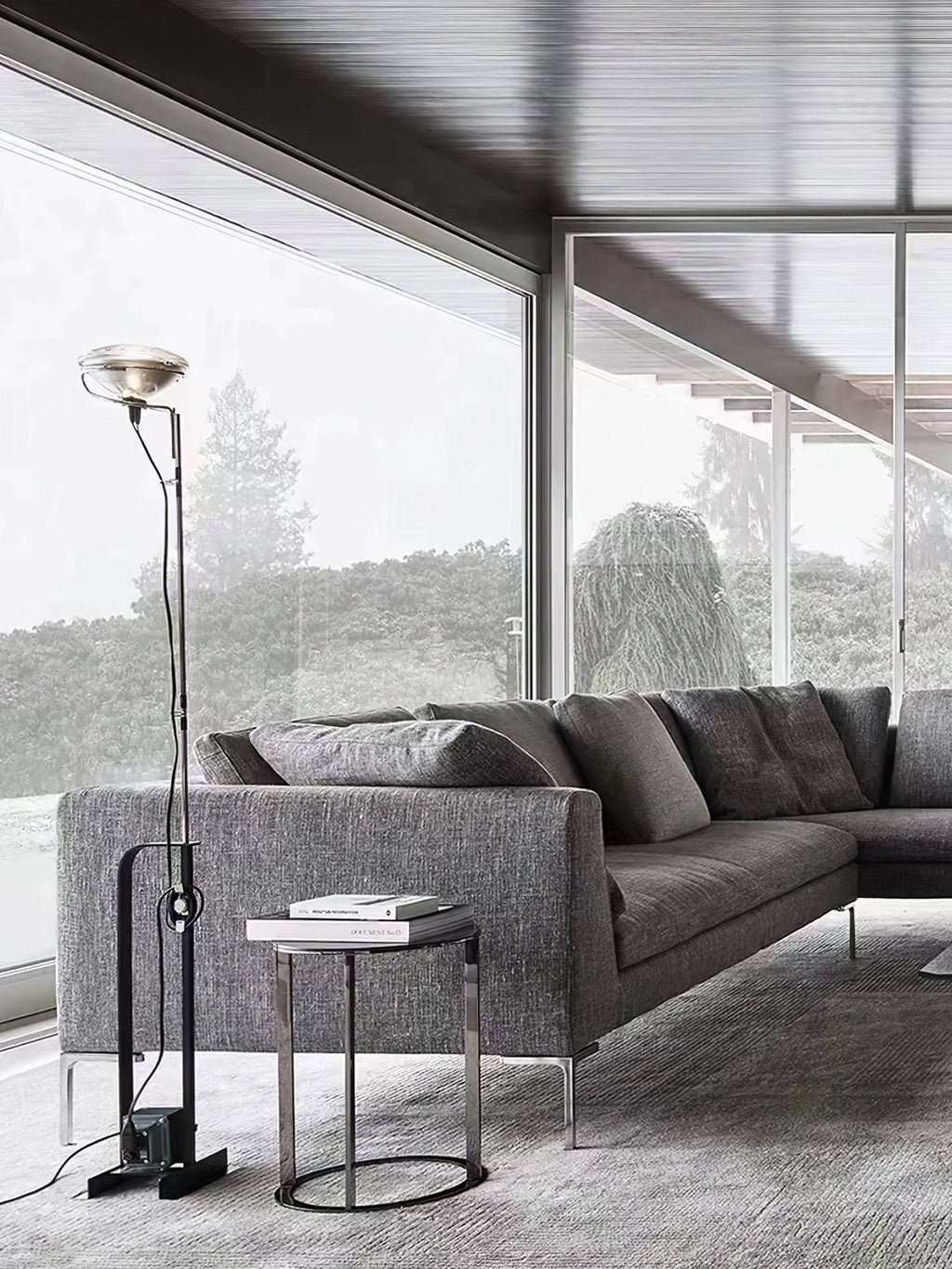 Adjustable LED Floor Lamp | Dimmable, Metal Design & Ideal for Living Room Lighting