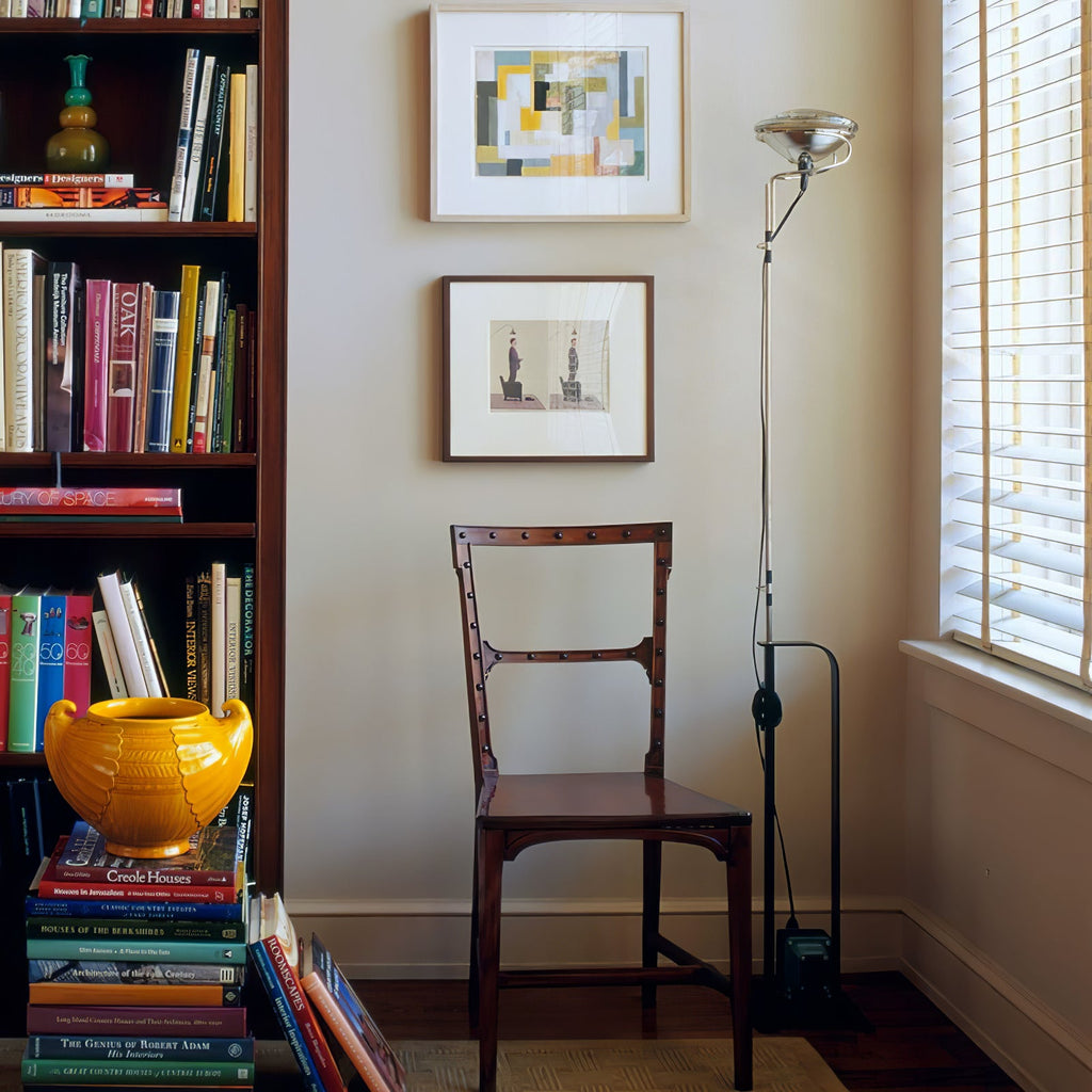 Adjustable LED Floor Lamp | Dimmable, Metal Design & Ideal for Living Room Lighting