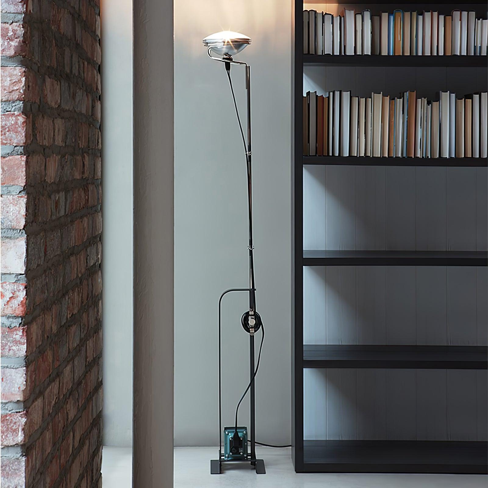 Adjustable LED Floor Lamp | Dimmable, Metal Design & Ideal for Living Room Lighting