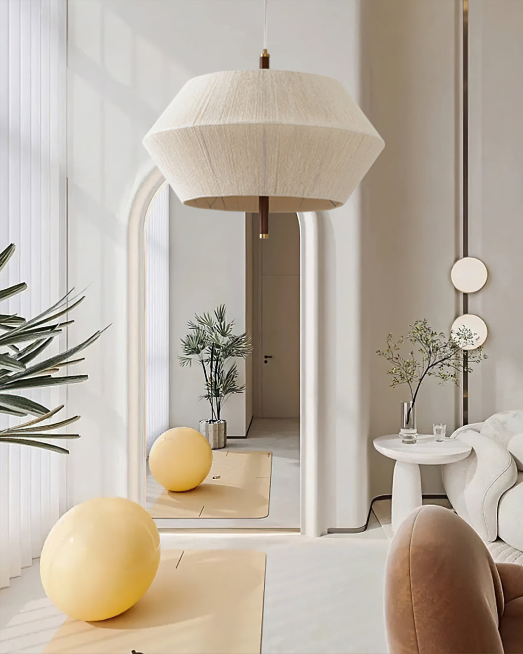 LED Pendant Light Fixture - Modern Brera Design - Adjustable Height for Kitchen & Dining Room Lighting