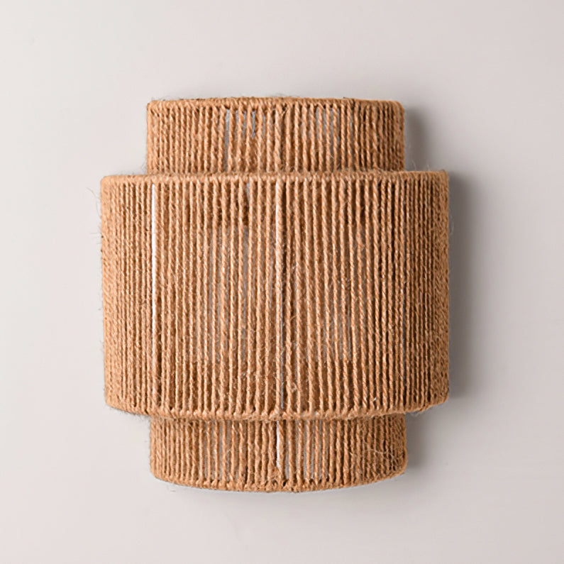 LED Rope Wall Lamp - Adjustable Fixture with Warm White Light for Living Room, Bedroom & Hallway Lighting