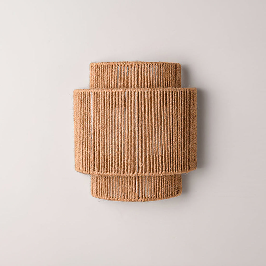 LED Rope Wall Lamp - Adjustable Fixture with Warm White Light for Living Room, Bedroom & Hallway Lighting