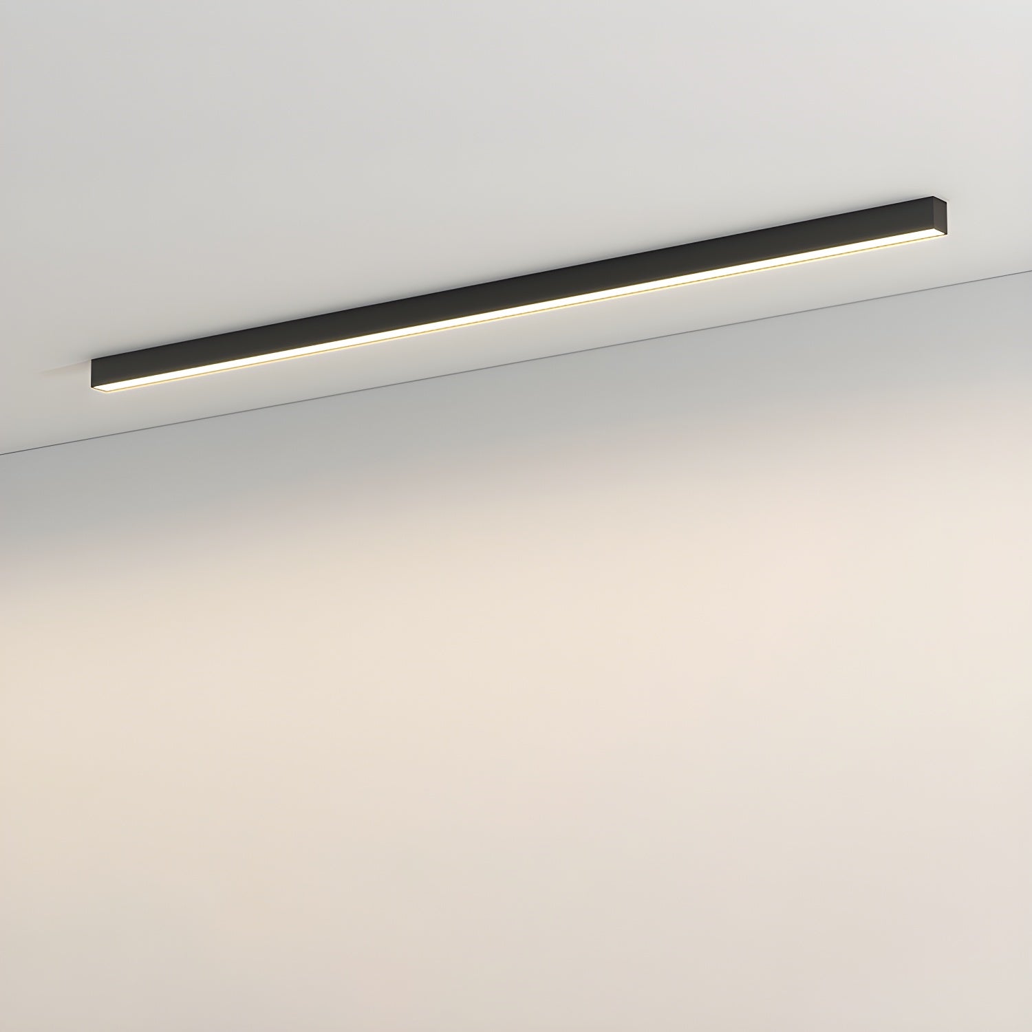 Ultra Slim Linear Ceiling Light | Integrated LED, IP20 Damp-Rated & Ideal for Modern Kitchens and Office Spaces