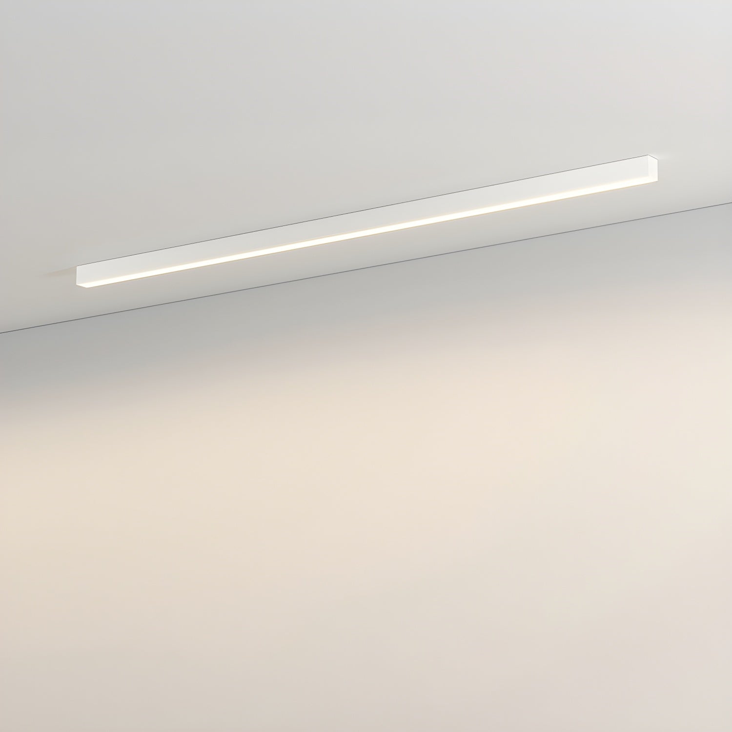 Ultra Slim Linear Ceiling Light | Integrated LED, IP20 Damp-Rated & Ideal for Modern Kitchens and Office Spaces