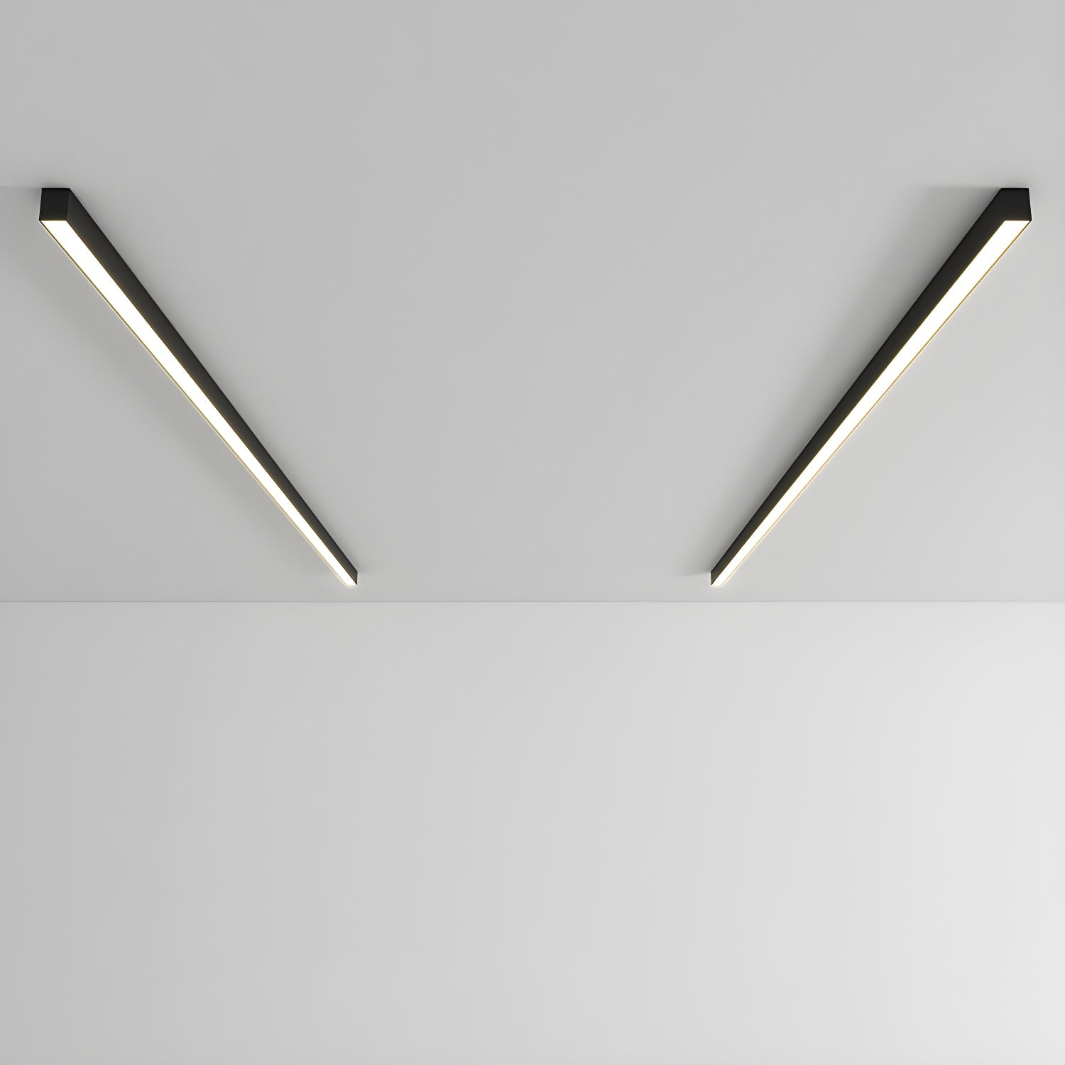 Ultra Slim Linear Ceiling Light | Integrated LED, IP20 Damp-Rated & Ideal for Modern Kitchens and Office Spaces