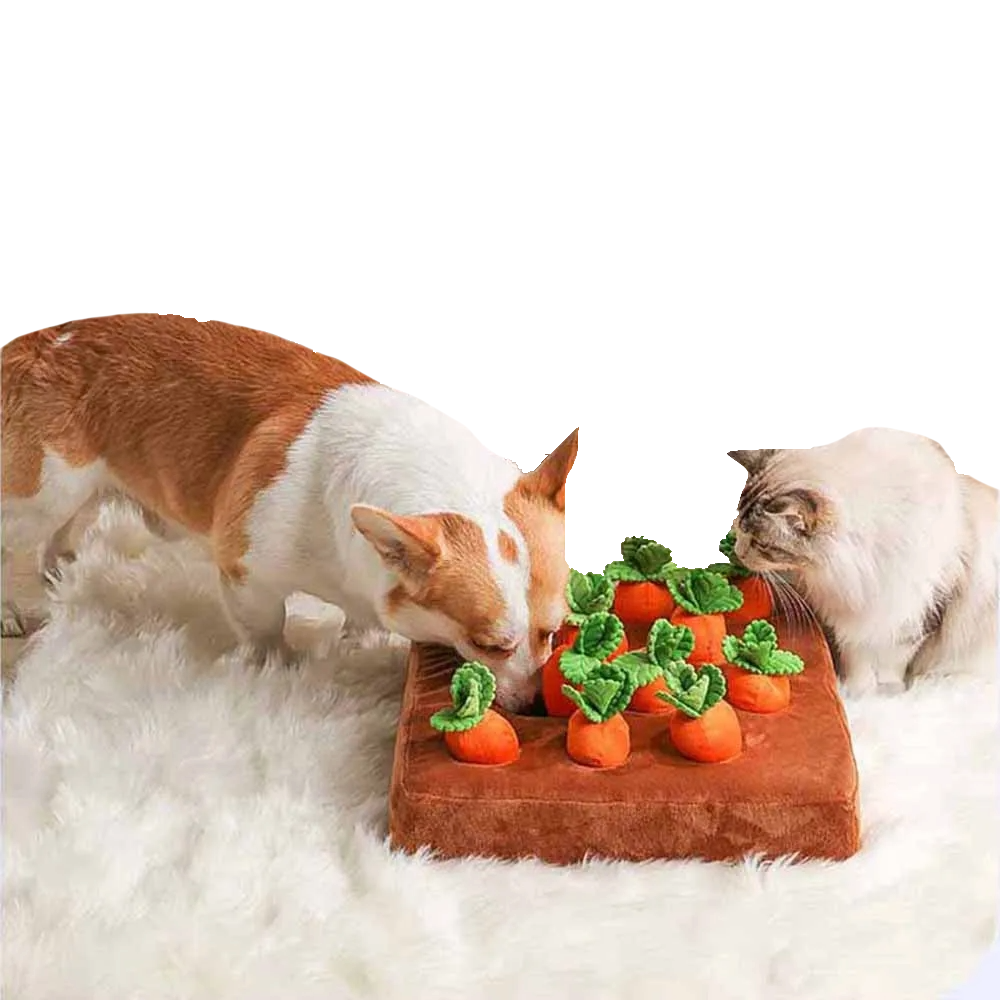 Carrot Farm Dog Enrichment Toy | Durable, Interactive & Ideal for Mental Stimulation and Playtime for All Breeds