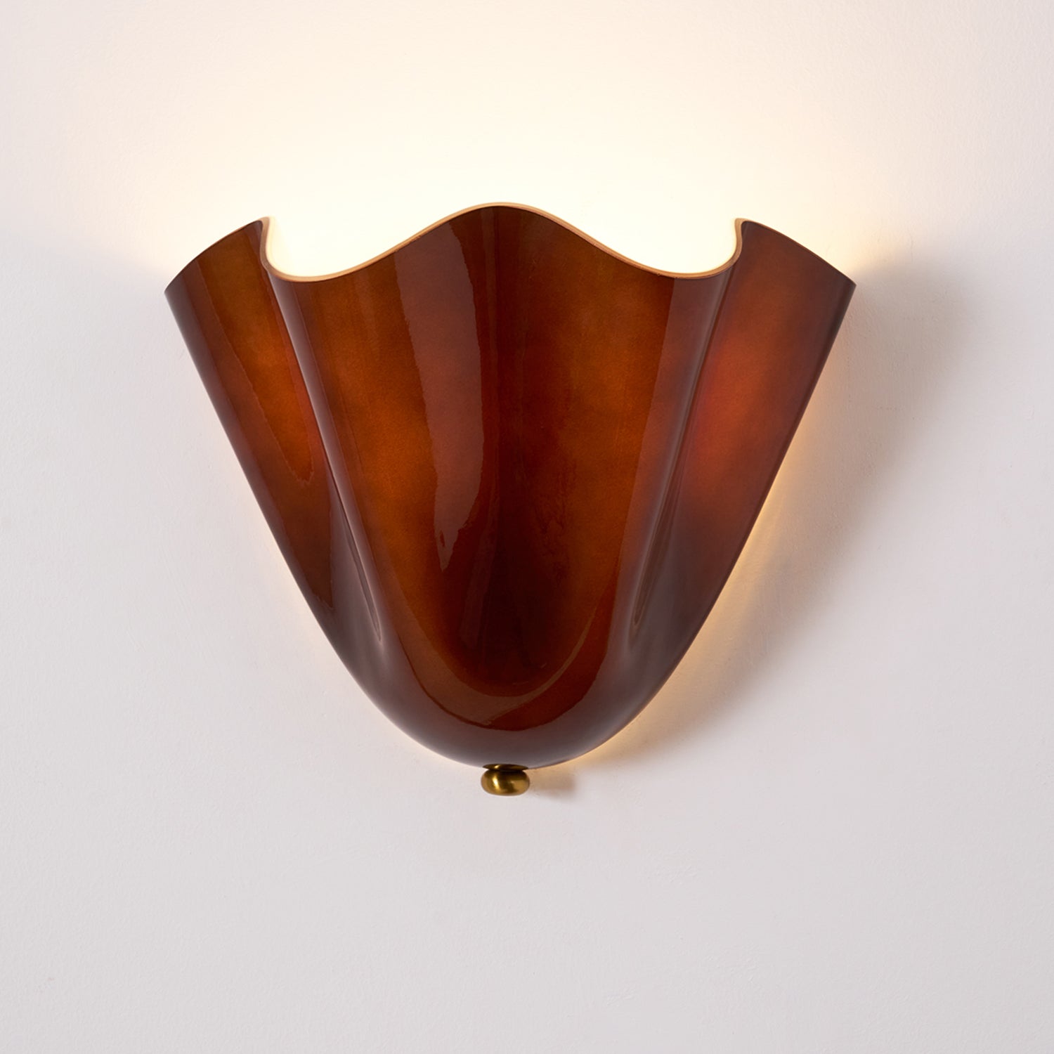 Petalia Wall Light | Soft Curves, Translucent Finish & Ambient Glow for Hallways, Bedrooms & Living Rooms