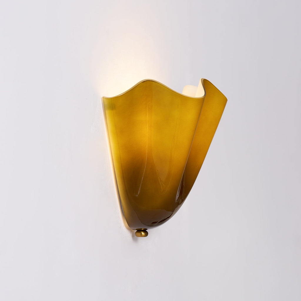 Petalia Wall Light | Soft Curves, Translucent Finish & Ambient Glow for Hallways, Bedrooms & Living Rooms