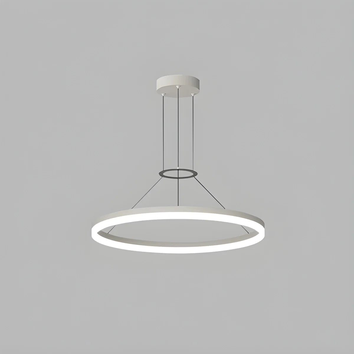 Circular LED Pendant Light | Modern Design, Energy-Saving & Ideal for Living Room, Kitchen, and Office Spaces