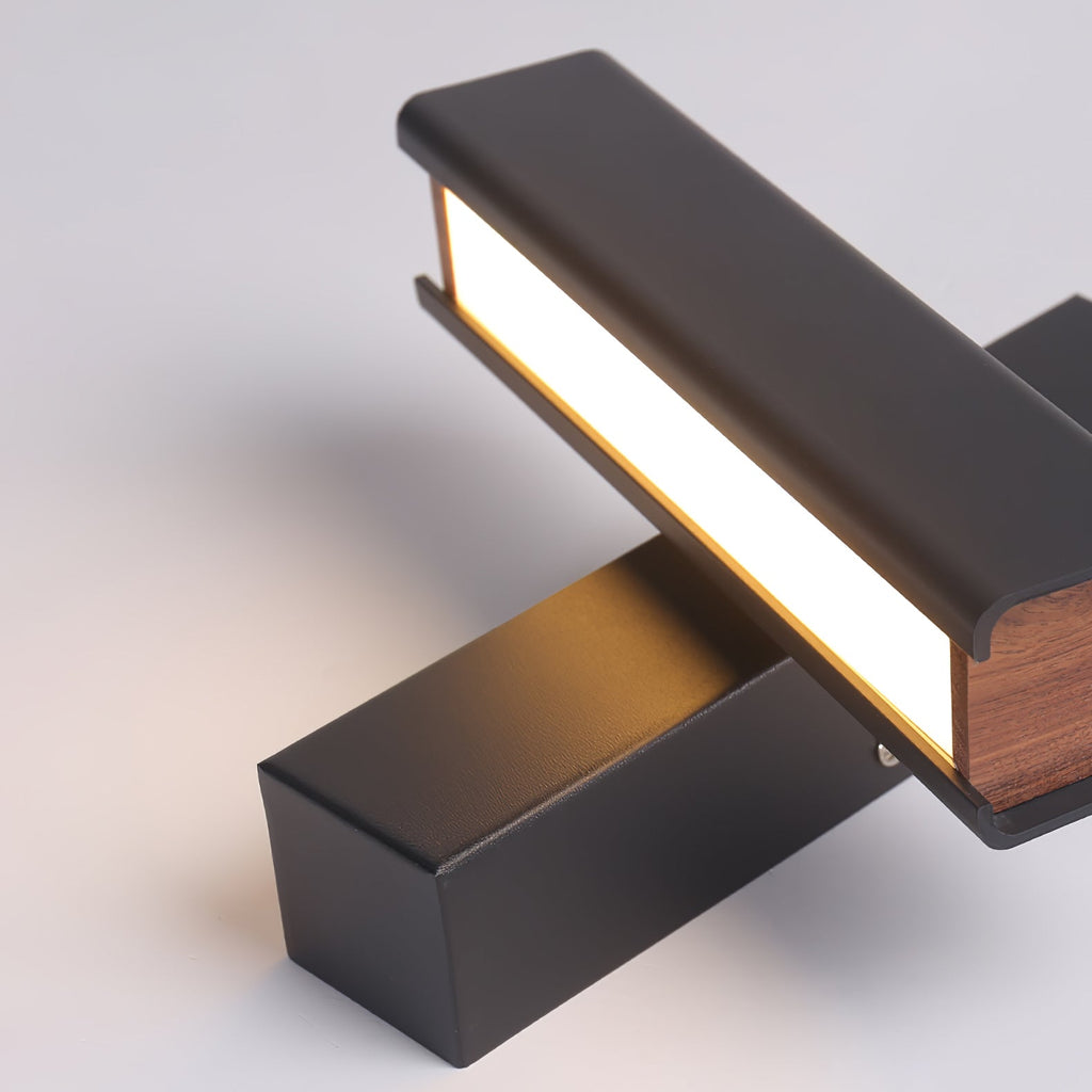 LED Clasp Wall Lamp - Adjustable Arm Fixture for Living Room, Bedroom & Hallway Lighting