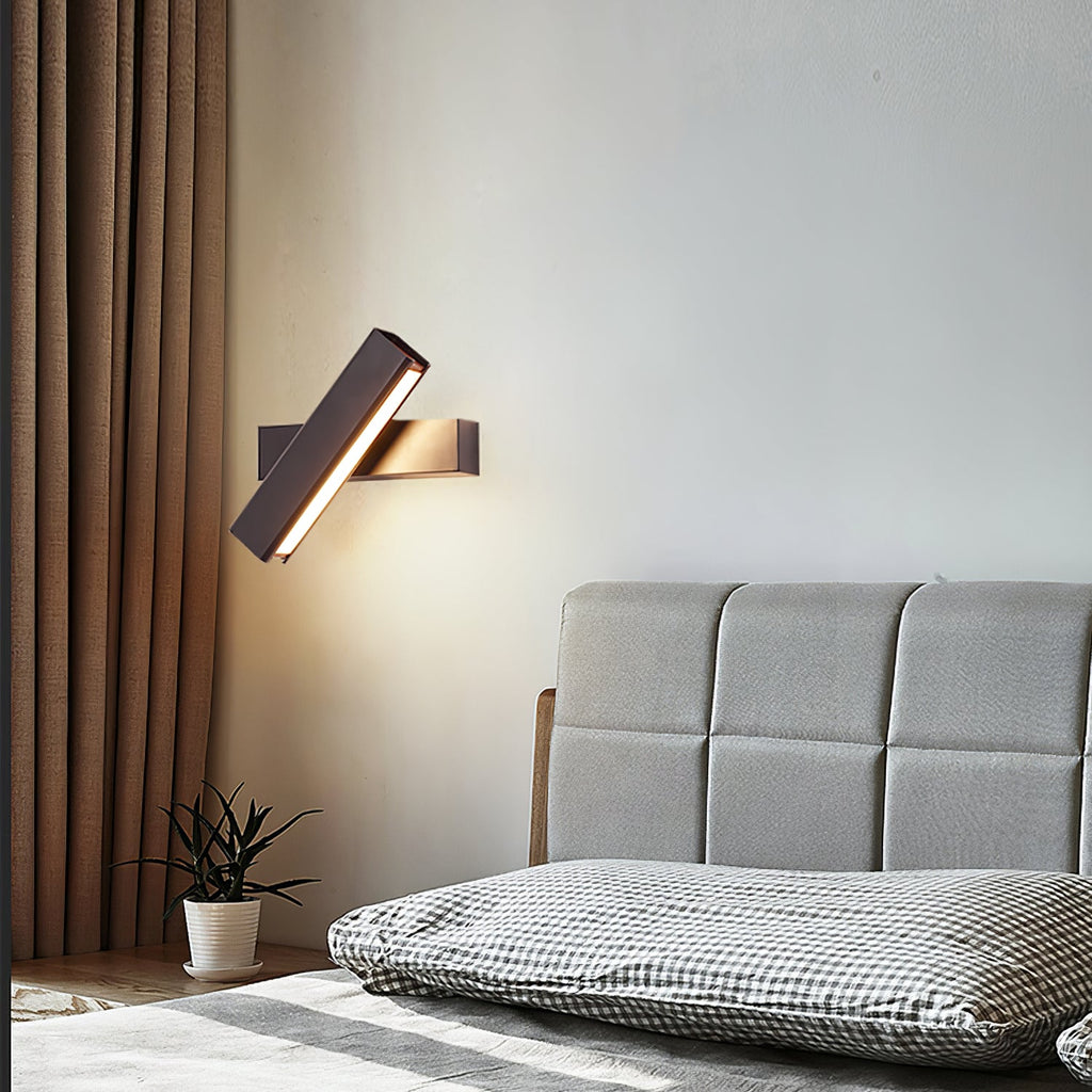 LED Clasp Wall Lamp - Adjustable Arm Fixture for Living Room, Bedroom & Hallway Lighting