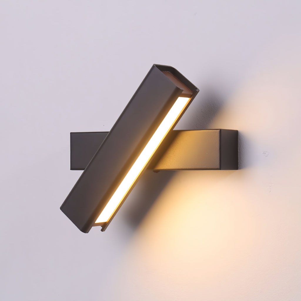 LED Clasp Wall Lamp - Adjustable Arm Fixture for Living Room, Bedroom & Hallway Lighting