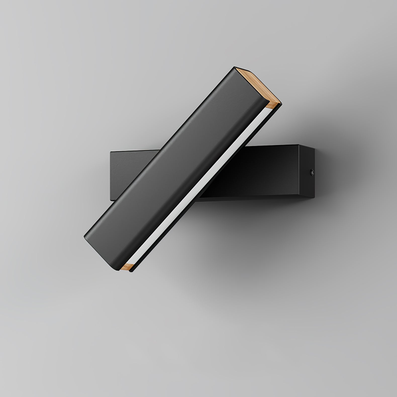 LED Clasp Wall Lamp - Adjustable Arm Fixture for Living Room, Bedroom & Hallway Lighting