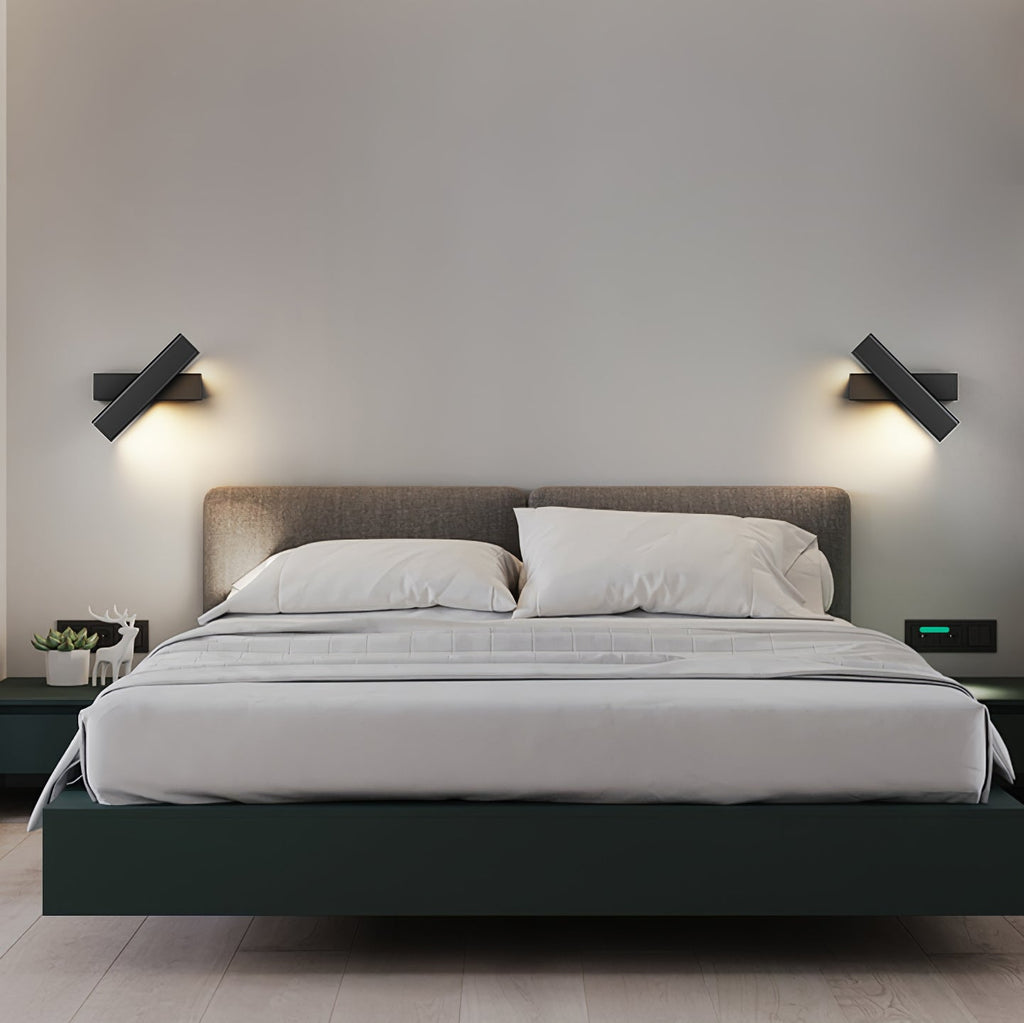 LED Clasp Wall Lamp - Adjustable Arm Fixture for Living Room, Bedroom & Hallway Lighting