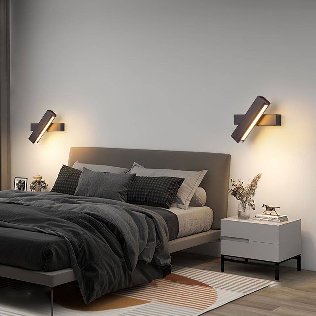 LED Clasp Wall Lamp - Adjustable Arm Fixture for Living Room, Bedroom & Hallway Lighting