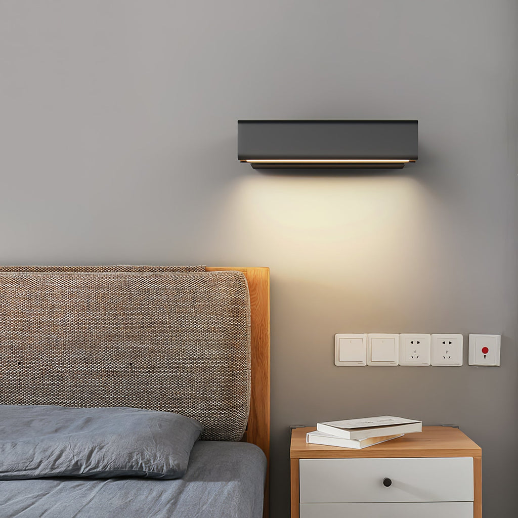 LED Clasp Wall Lamp - Adjustable Arm Fixture for Living Room, Bedroom & Hallway Lighting