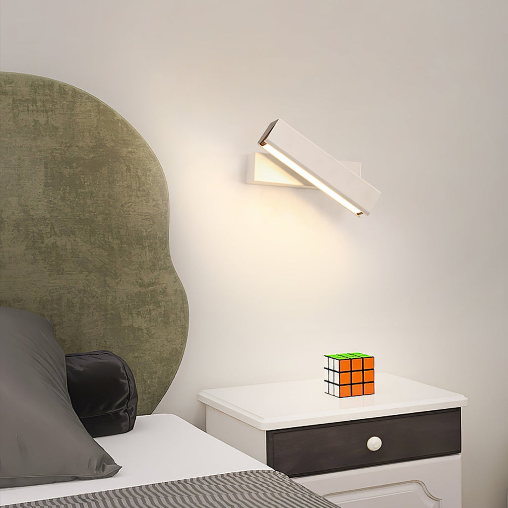 LED Clasp Wall Lamp - Adjustable Arm Fixture for Living Room, Bedroom & Hallway Lighting
