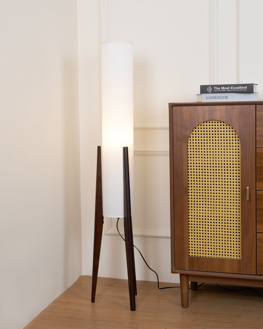 LED Floor Lamp with Adjustable Brightness and Modern Design for Living Room & Bedroom Lighting