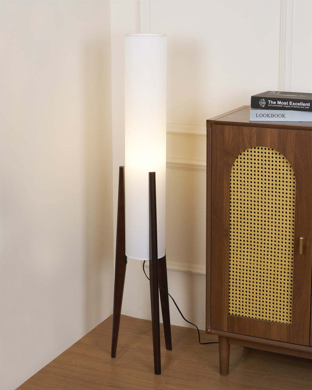 LED Floor Lamp with Adjustable Brightness and Modern Design for Living Room & Bedroom Lighting