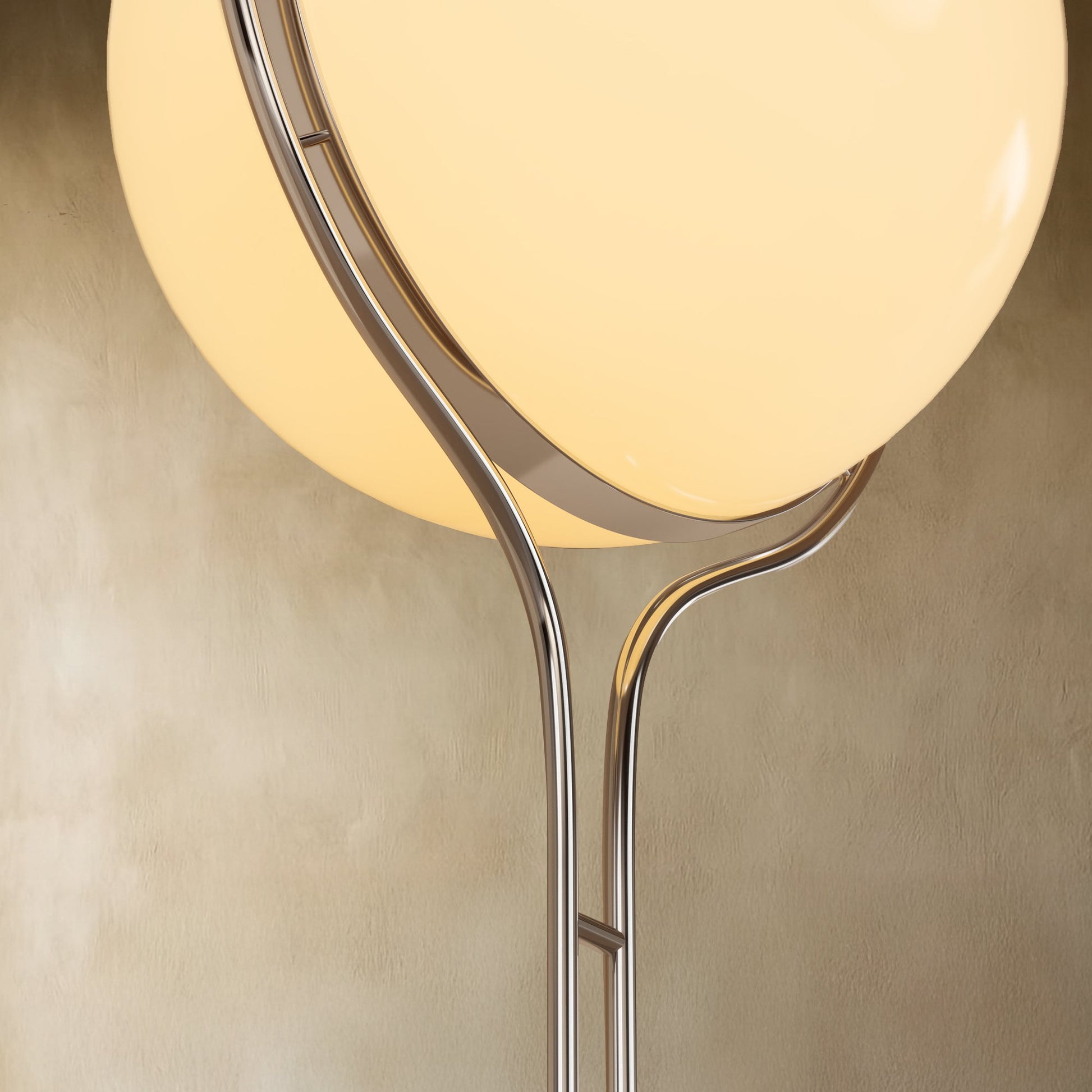 Floor-to-Ceiling Lamp | Adjustable Height, Acrylic Balls & Modern Design for Living Room or Home Office