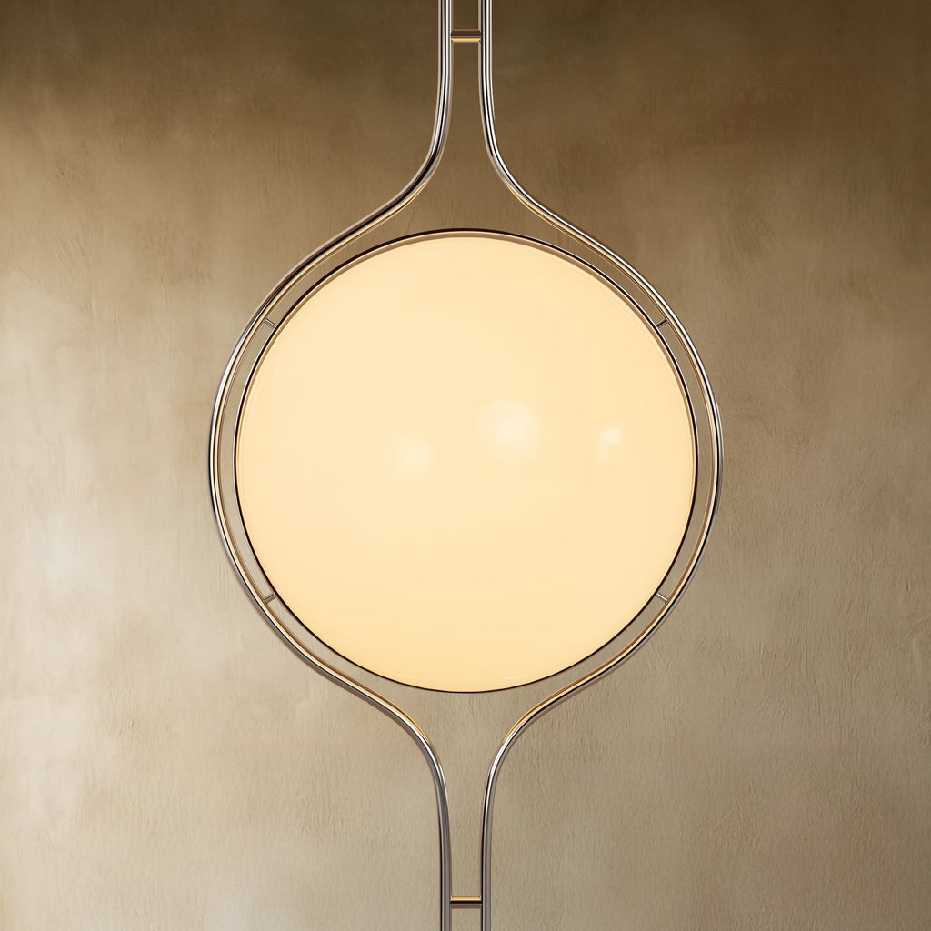 Floor-to-Ceiling Lamp | Adjustable Height, Acrylic Balls & Modern Design for Living Room or Home Office