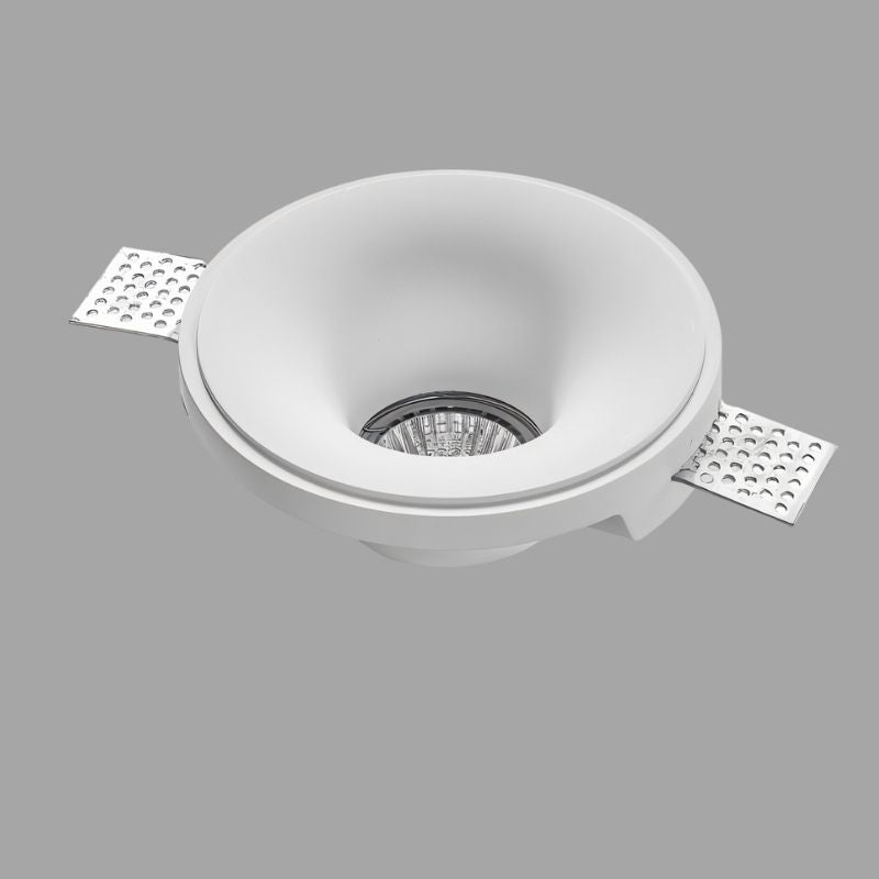 Trimless Downlight | Durable Gypsum & Aluminum for Modern Minimalist Interiors