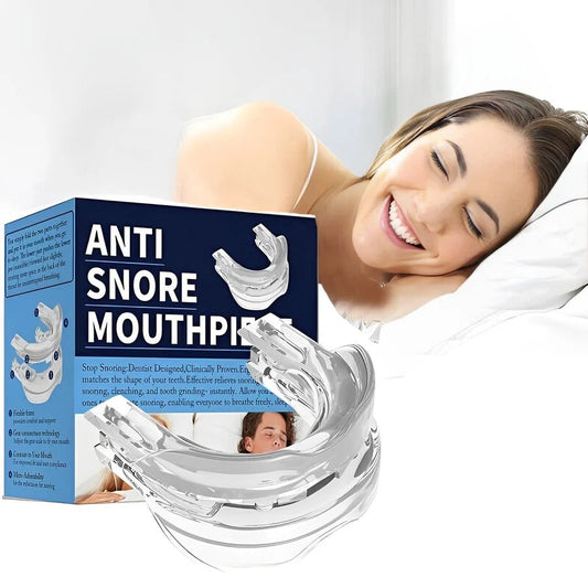 Ultimate Snoring Mouth Guard: Stop Snoring Solution, Anti Snore Device for Peaceful Nights - Mouth Guards for Sleep Apnea Relief