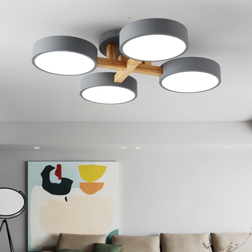 Modern LED Ceiling Light | Adjustable Brightness, Energy-Saving & Ideal for Living Room or Dining Area
