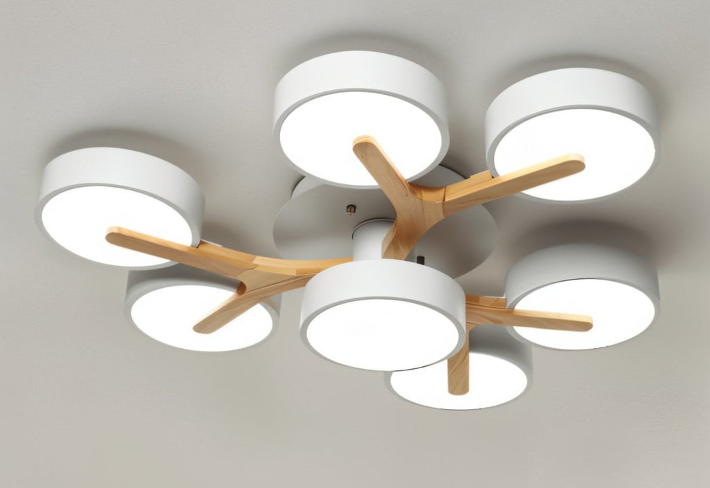 Modern LED Ceiling Light | Adjustable Brightness, Energy-Saving & Ideal for Living Room or Dining Area