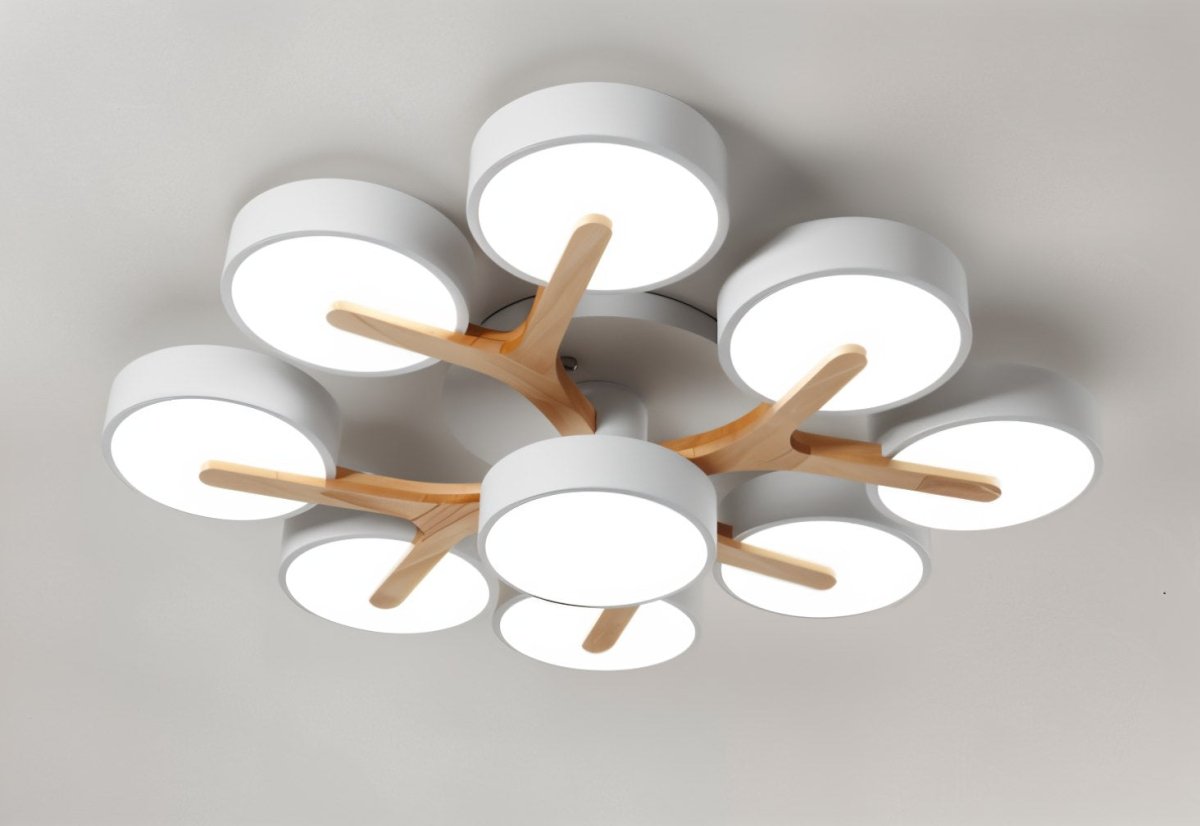 Modern LED Ceiling Light | Adjustable Brightness, Energy-Saving & Ideal for Living Room or Dining Area