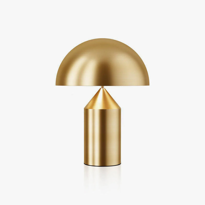 LED Metal Table Lamp - Modern Design with Adjustable Shade for Living Room & Bedroom Lighting