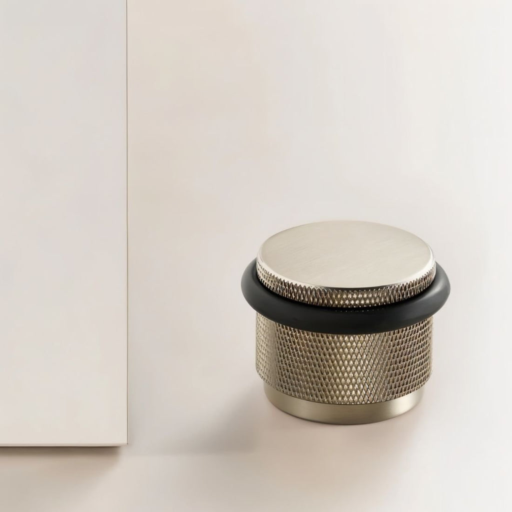 Heavy-Duty Door Stopper - Rubber Wedge Design for Home & Office Use, Prevents Door Slamming & Protects Walls