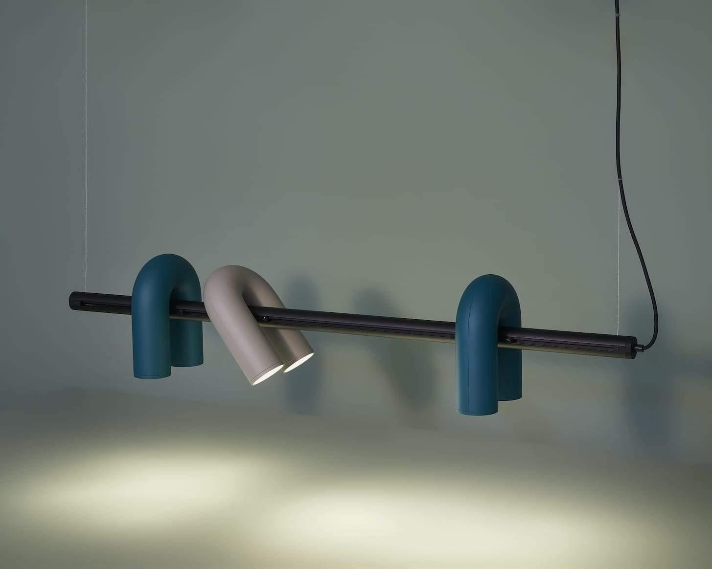 U-Shape LED Chandelier | Adjustable, Multi-Head Design for Modern Indoor Spaces