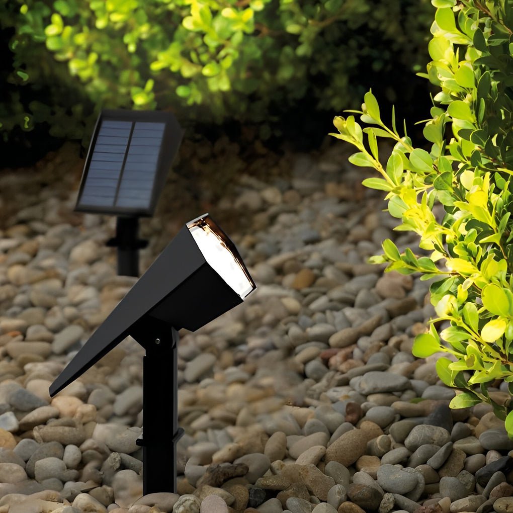Adjustable Waterproof Multicolor Solar Spot Light for Outdoor Garden, Landscape, and Pathway Illumination
