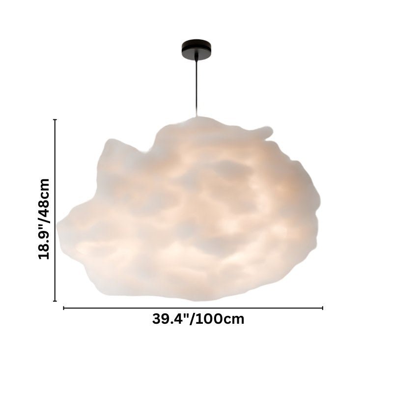 Cloud Nine Pendant Light | Soft Cotton & Silk Design for Home Decor and Ambient Lighting