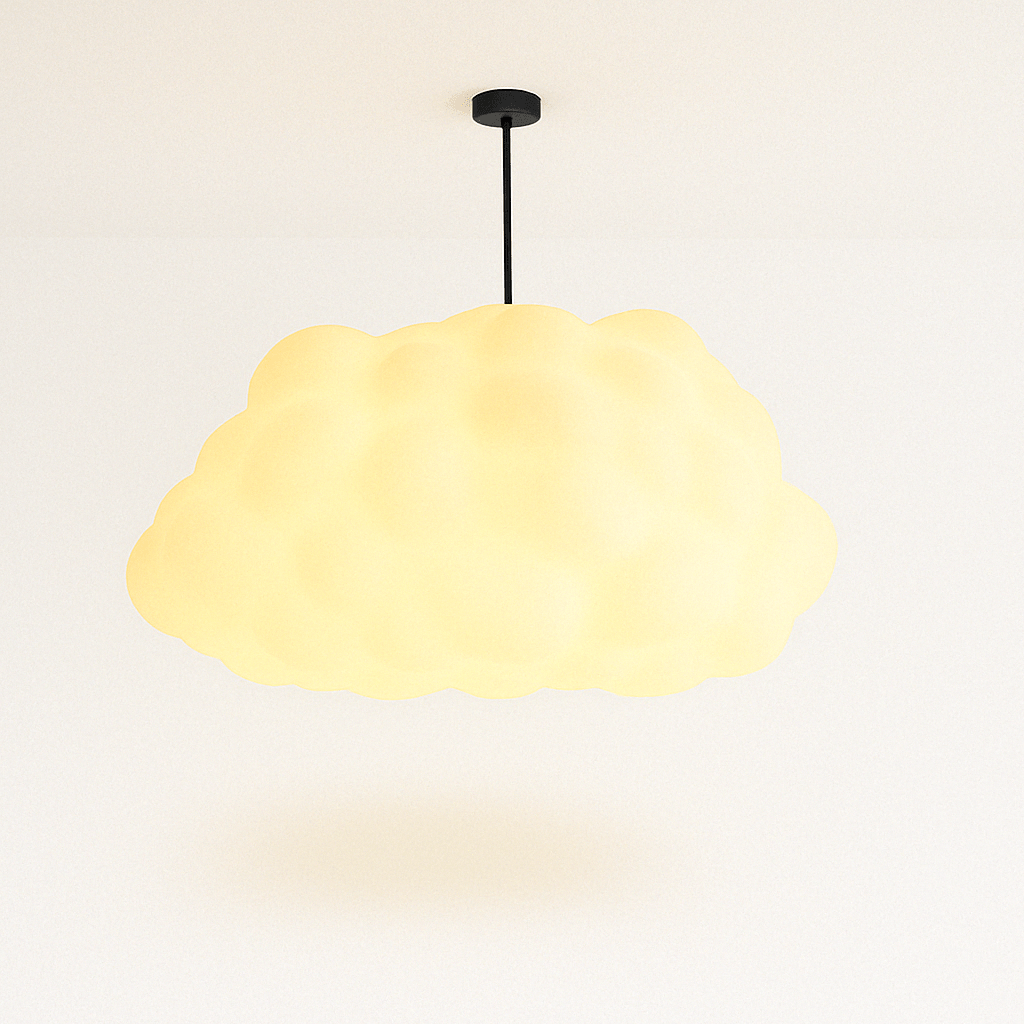 Cloud Nine Pendant Light | Soft Cotton & Silk Design for Home Decor and Ambient Lighting