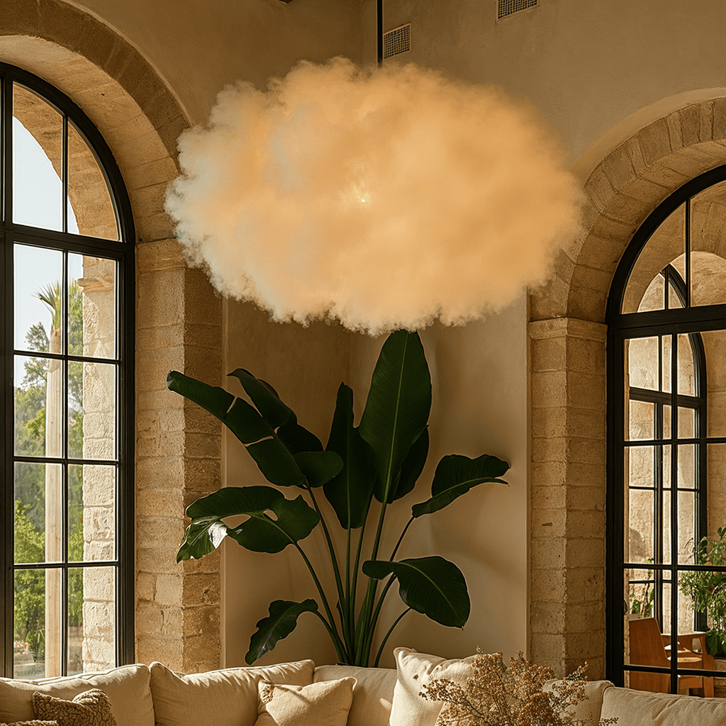 Cloud Nine Pendant Light | Soft Cotton & Silk Design for Home Decor and Ambient Lighting