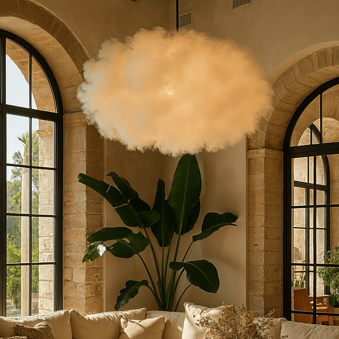 Cloud Nine Pendant Light | Soft Cotton & Silk Design for Home Decor and Ambient Lighting