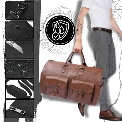 Convertible Garment Duffel Bag - Spacious & Stylish 2 in 1 Carry-On | Collapsible luggage