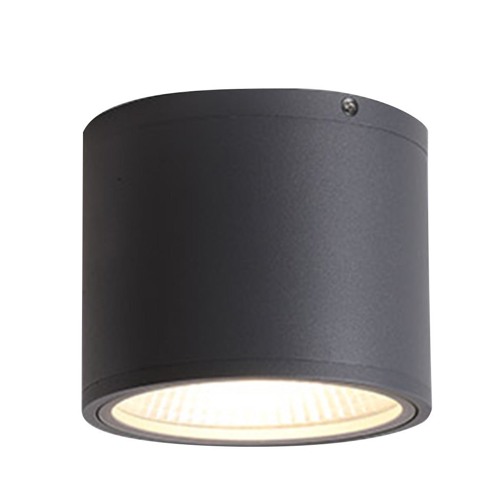 LED Waterproof Downlight Spot Light - Cylindrical Ceiling Fixture for Balcony, Aisle & Corridor Lighting