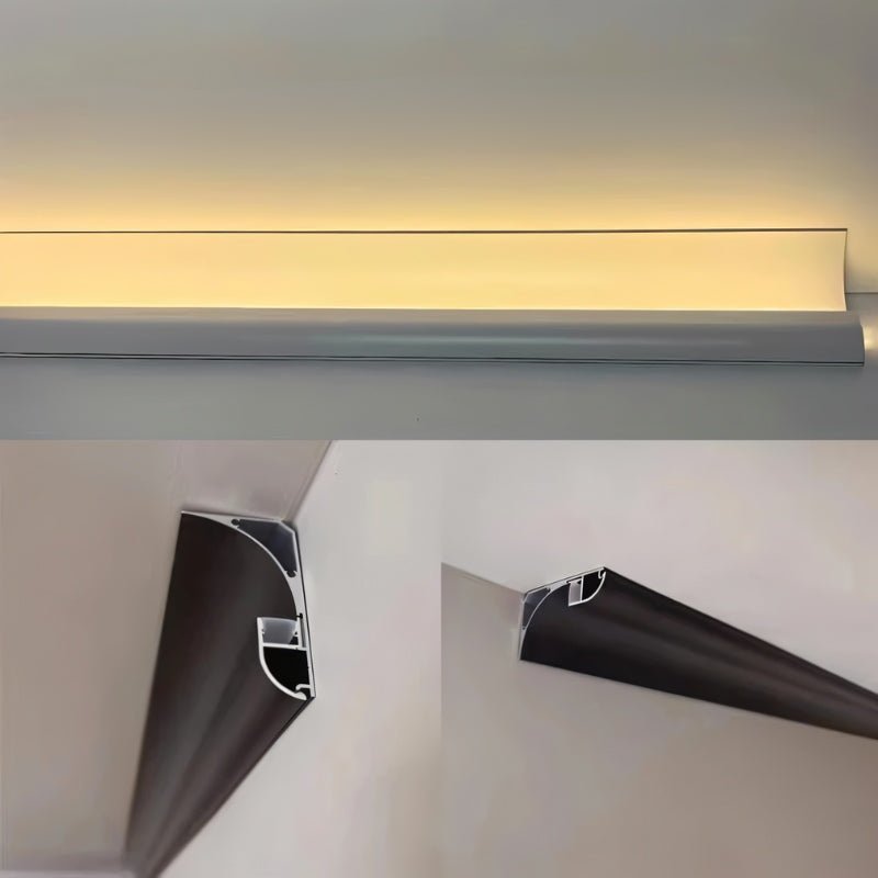 Aluminum LED Profile Light | Surface-Mounted, Energy-Efficient & Ideal for Home or Office Use
