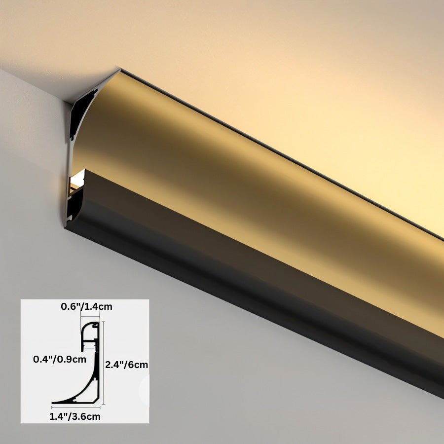 Aluminum LED Profile Light | Surface-Mounted, Energy-Efficient & Ideal for Home or Office Use