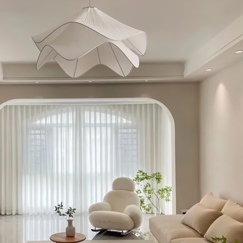 Halos Pendant Light | Soft, Sculptural Design for Modern Living Rooms, Bedrooms & Dining Areas